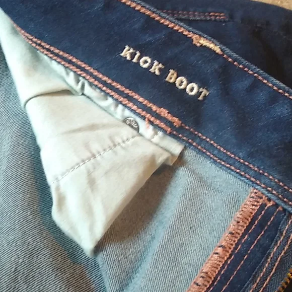 American Eagle Kick Boot Jeans - Size 18 Aeo Denim X - Picture 4 of 9